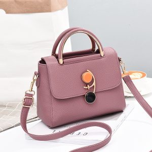 New Korean Version Of The Bag Simple Solid Color Ladies Small Square Bag