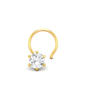 One Stone Royal AD Nose Pin