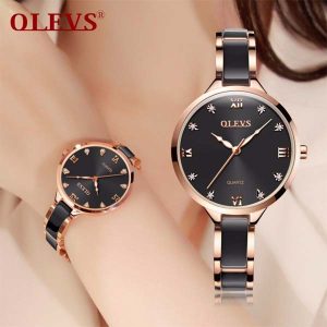 OLEVS 5872 Women Ceramic Watches